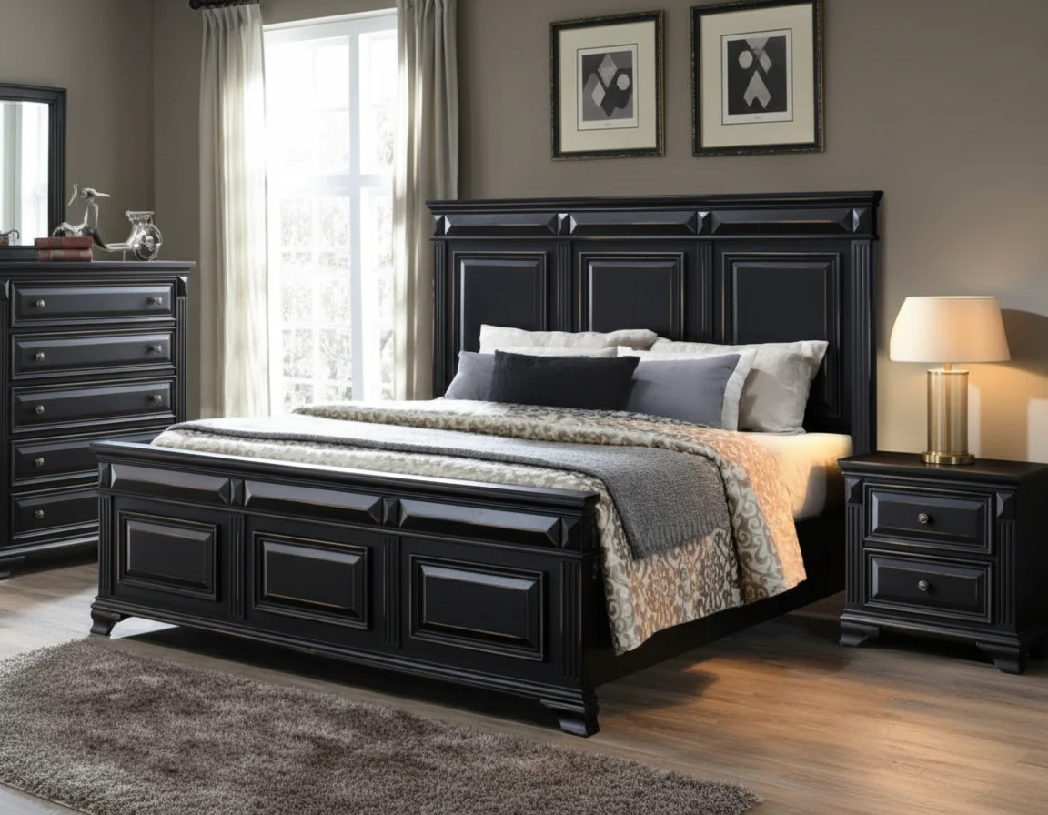 Ravenwood Dresser Mirror Bed Choose Your Size!! - Image 5