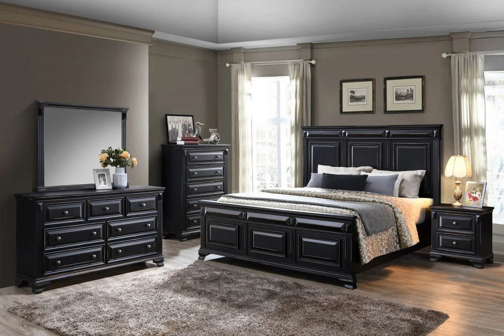 Ravenwood Dresser Mirror Bed Choose Your Size!!