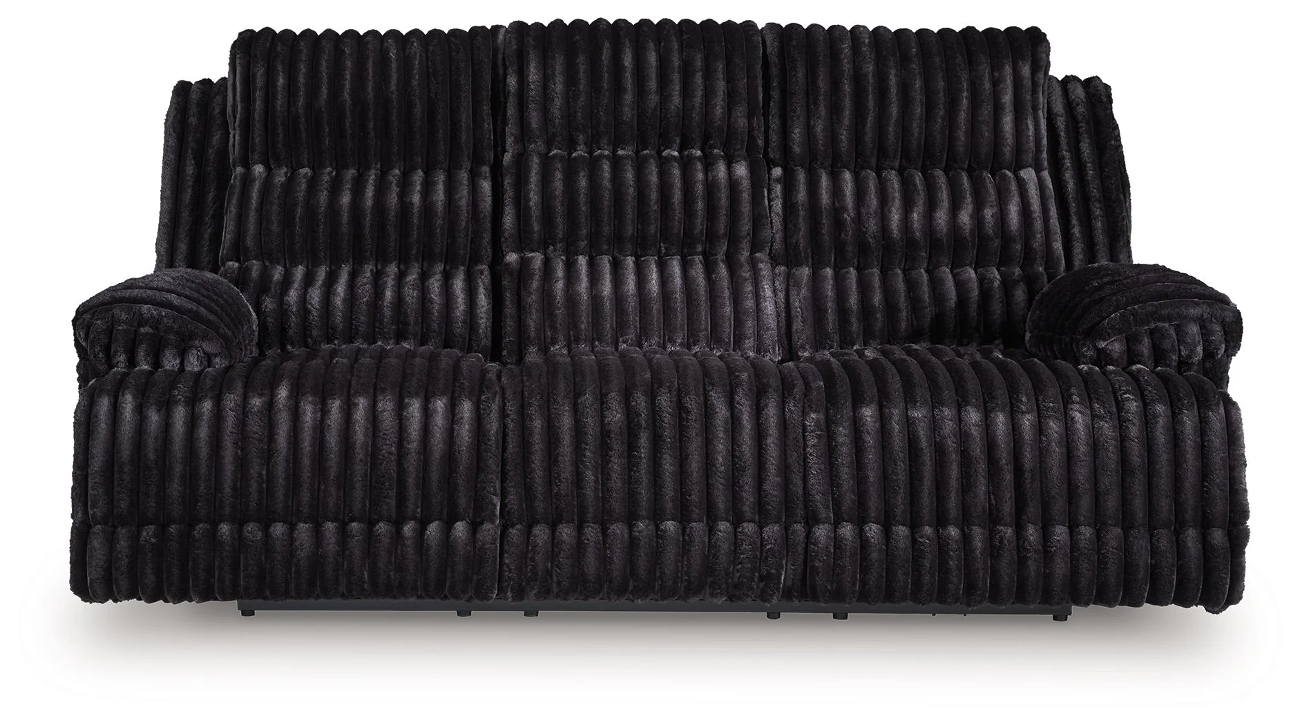 Rhine Falls - Reclining Power Sofa With Drop Down Table - Onyx - Image 2