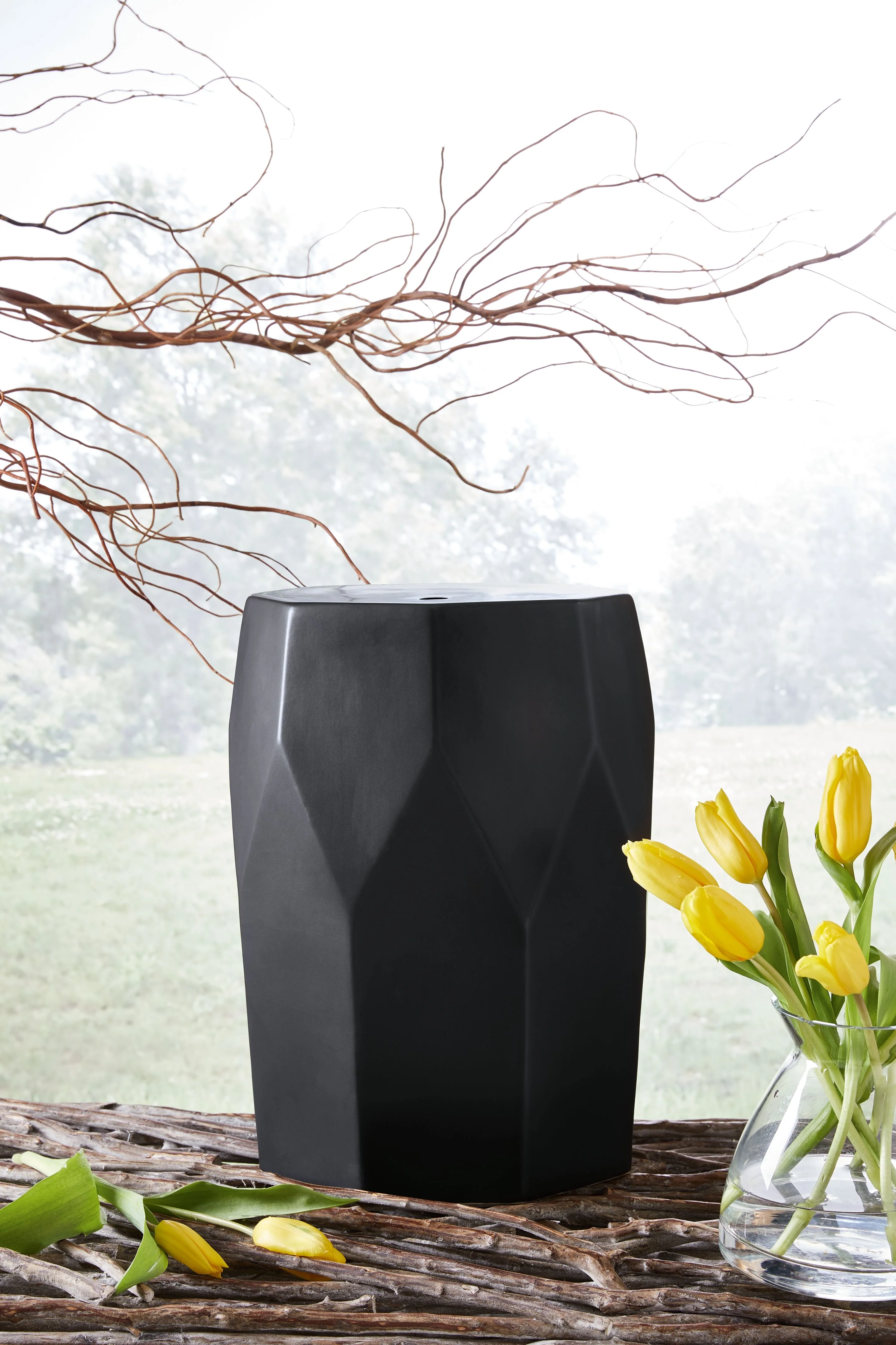 Rhysworth - Stool - Black - Image 3