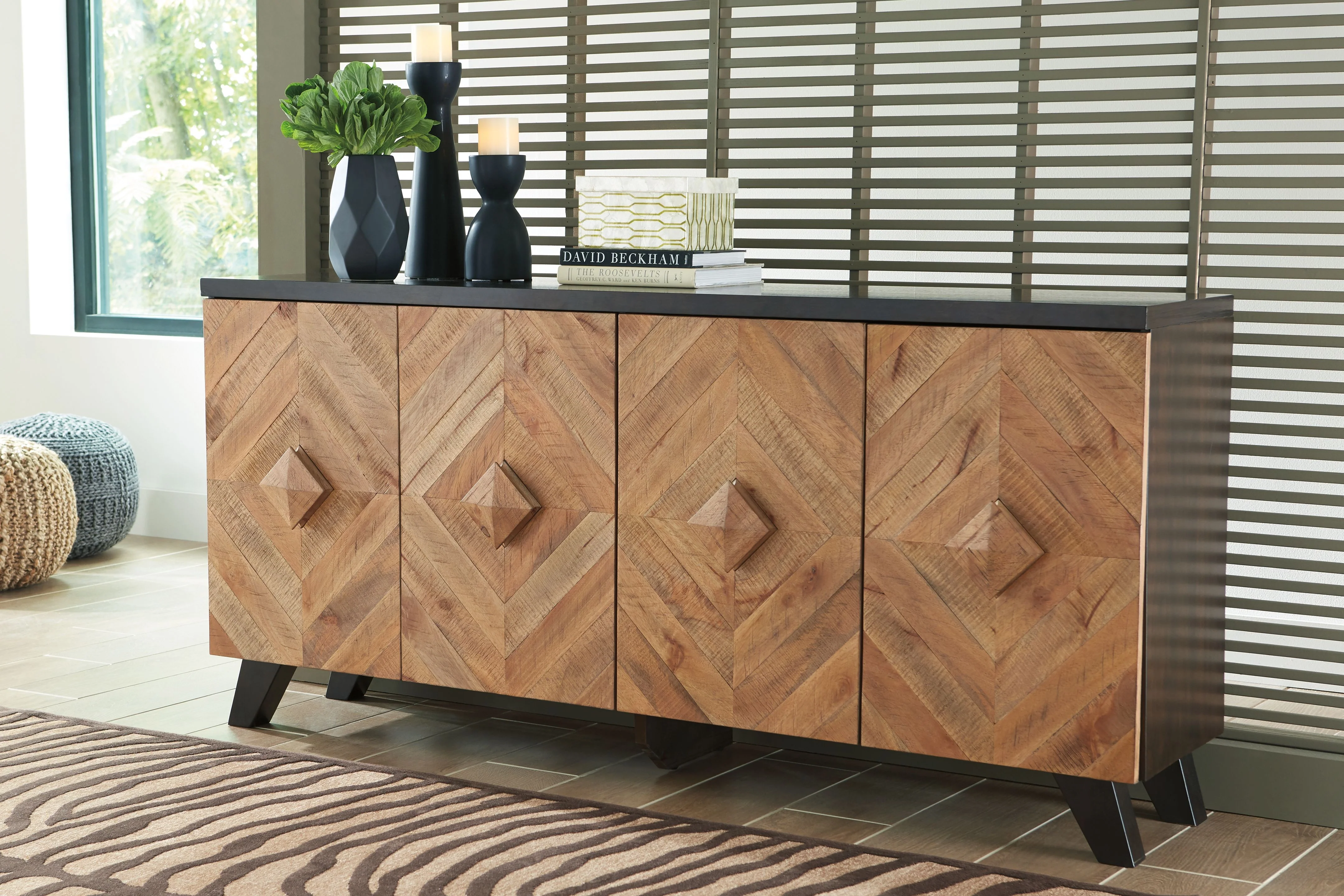 Robin Ridge - Accent Cabinet - Brown / Beige - Image 4