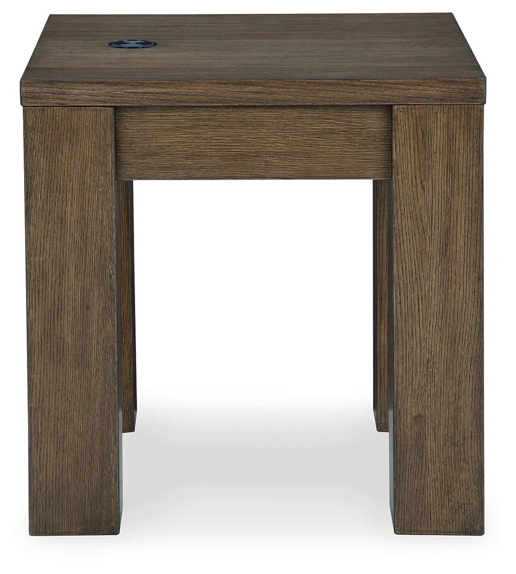 Rosswain - Square End Table - Warm Brown - Image 2