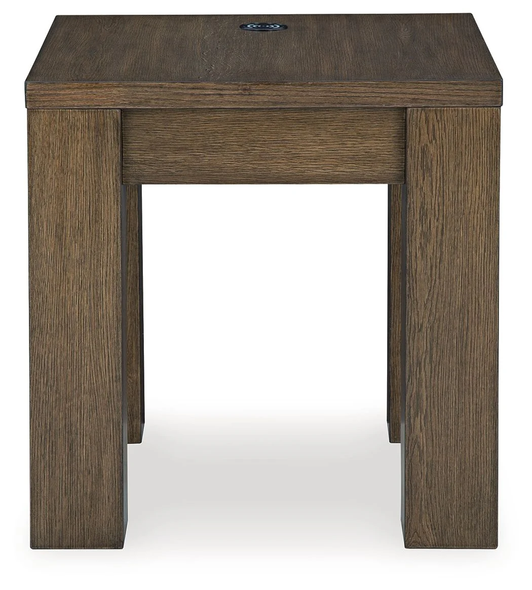 Rosswain - Square End Table - Warm Brown - Image 3