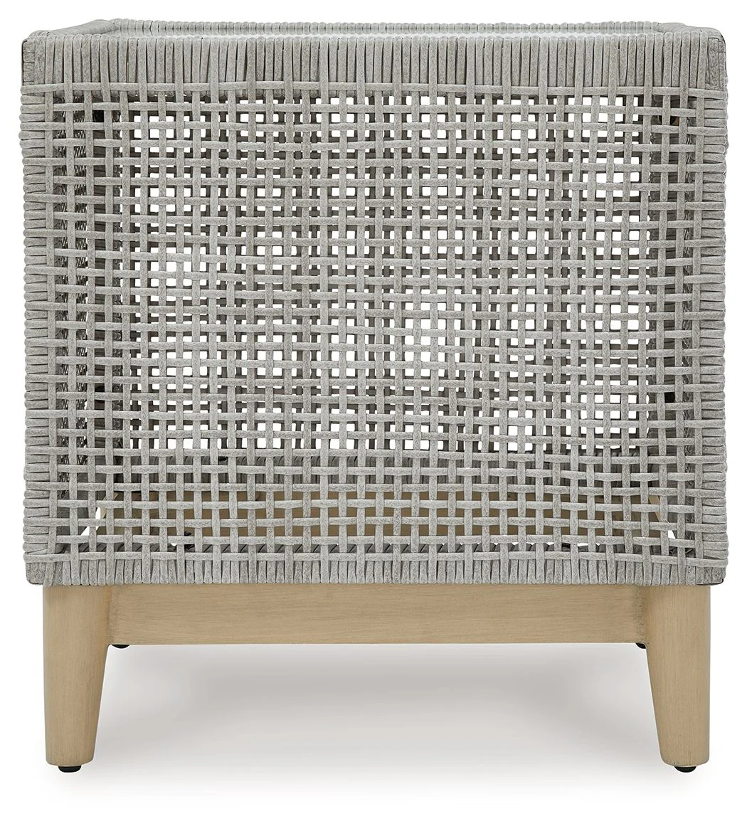Seton Creek - Square End Table - Gray - Image 4