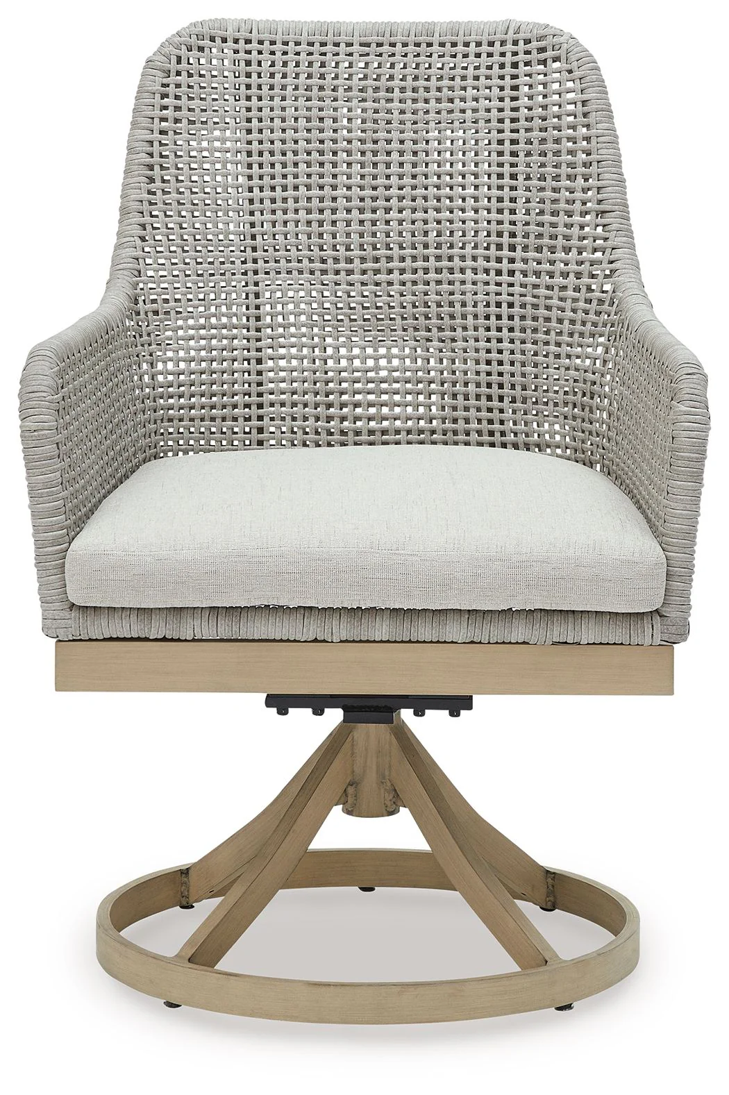 Seton Creek - Swivel Chair With Cushion (Set of 2) - Gray - Image 2