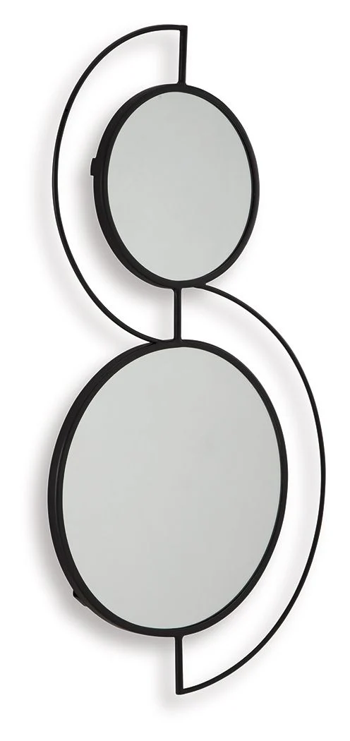 Shayham - Accent Mirror - Black - Image 2