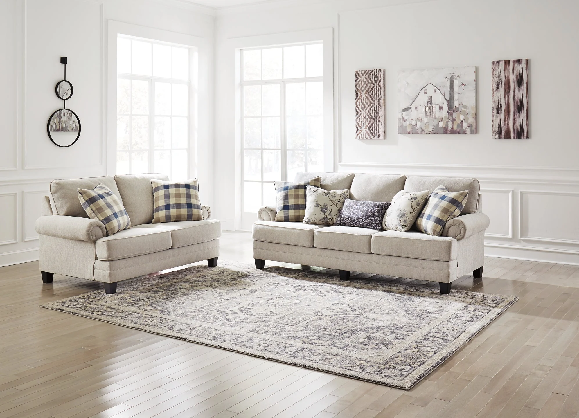 Meggett Sofa and Loveseat - Image 2