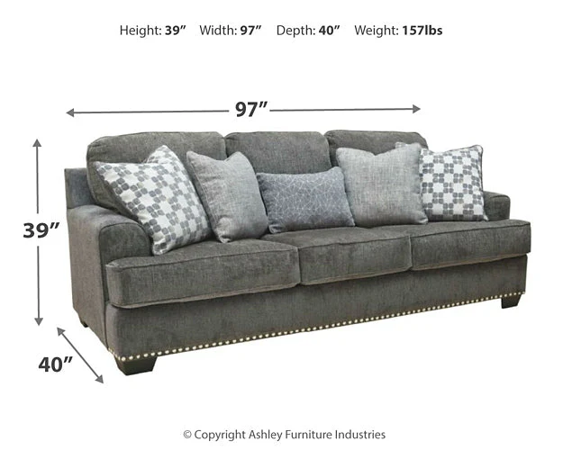 Locklin Sofa and Loveseat - Image 6