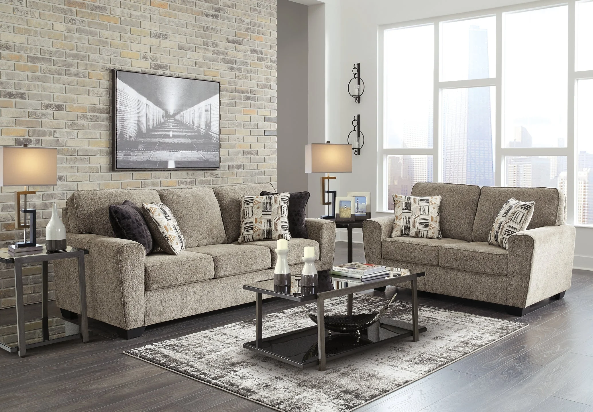 McCluer Sofa and Loveseat - Image 2
