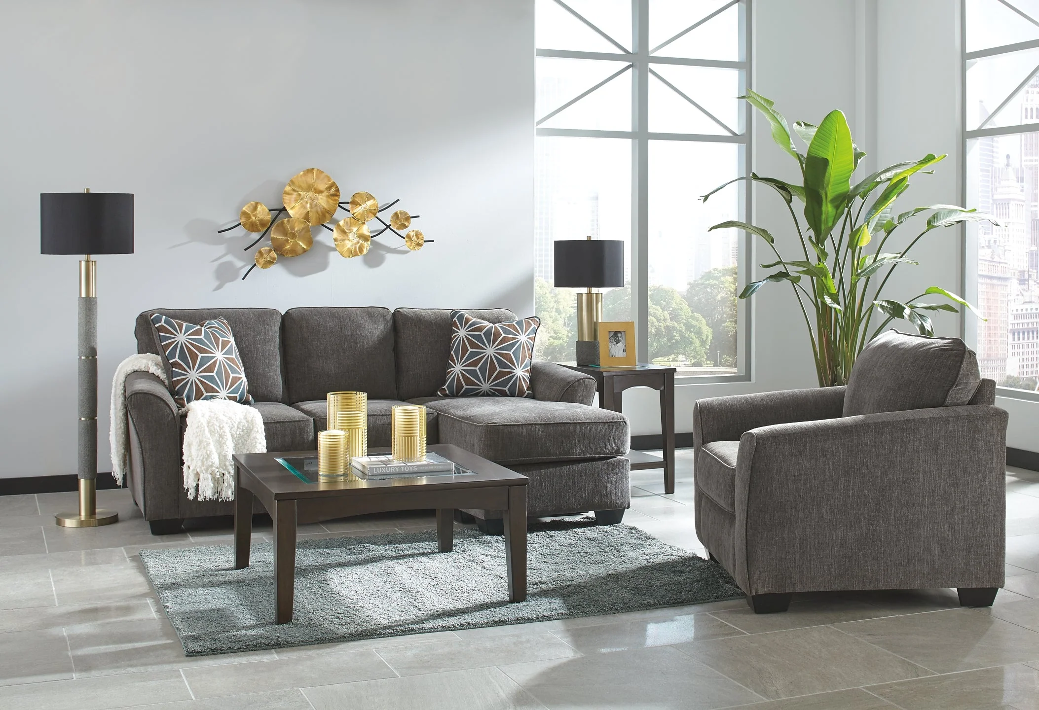Brise Sofa Chaise and Chair - Image 2