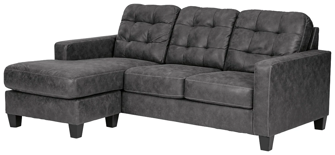 Venaldi Sofa Chaise, Chair, and Ottoman - Image 2