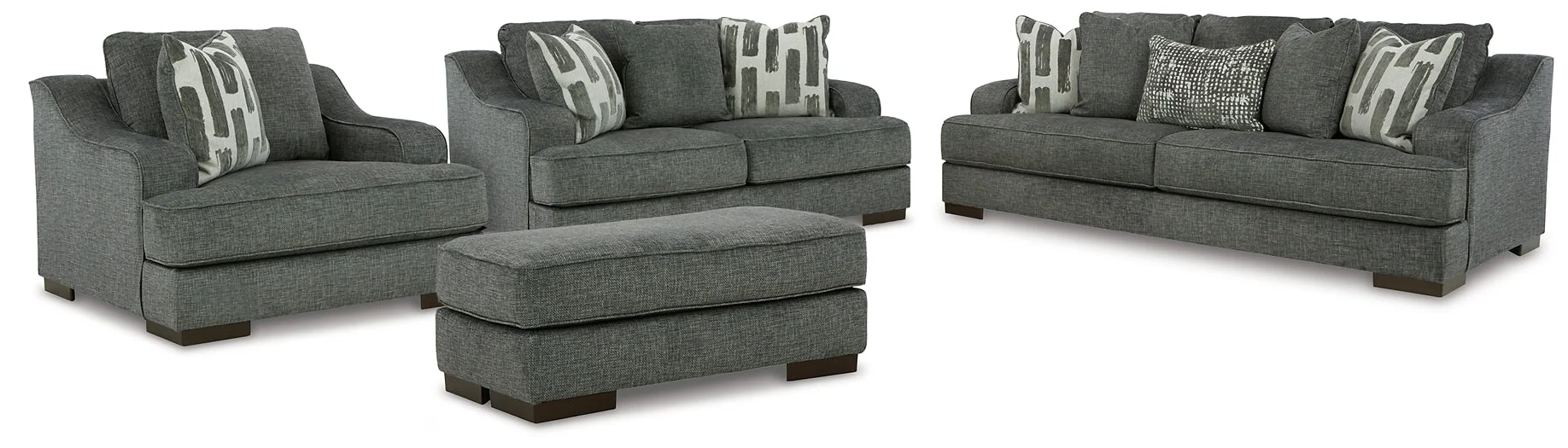 Lessinger Sofa, Loveseat, Chair and Ottoman