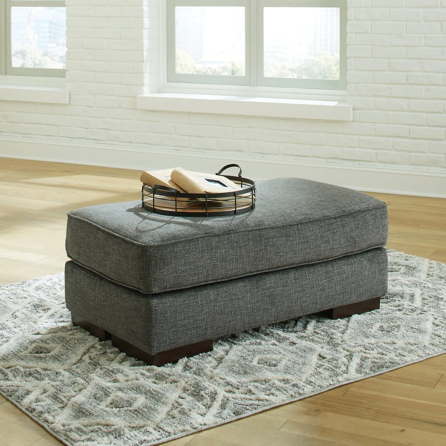 Lessinger Sofa, Loveseat, Chair and Ottoman - Image 17