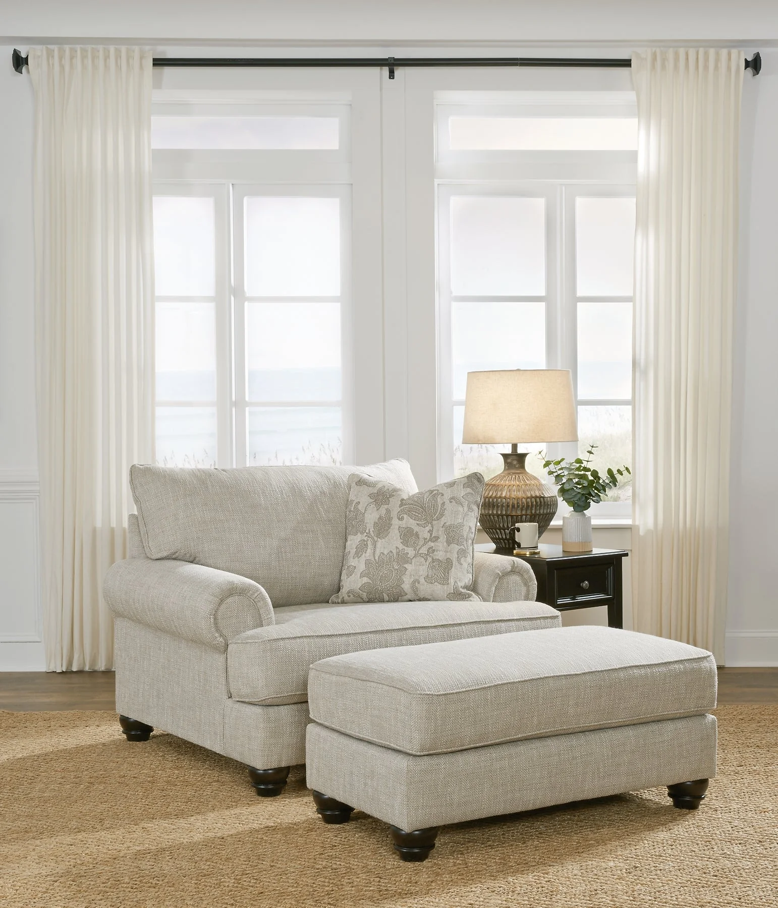 Asanti Sofa, Loveseat, Chair and Ottoman - Image 14