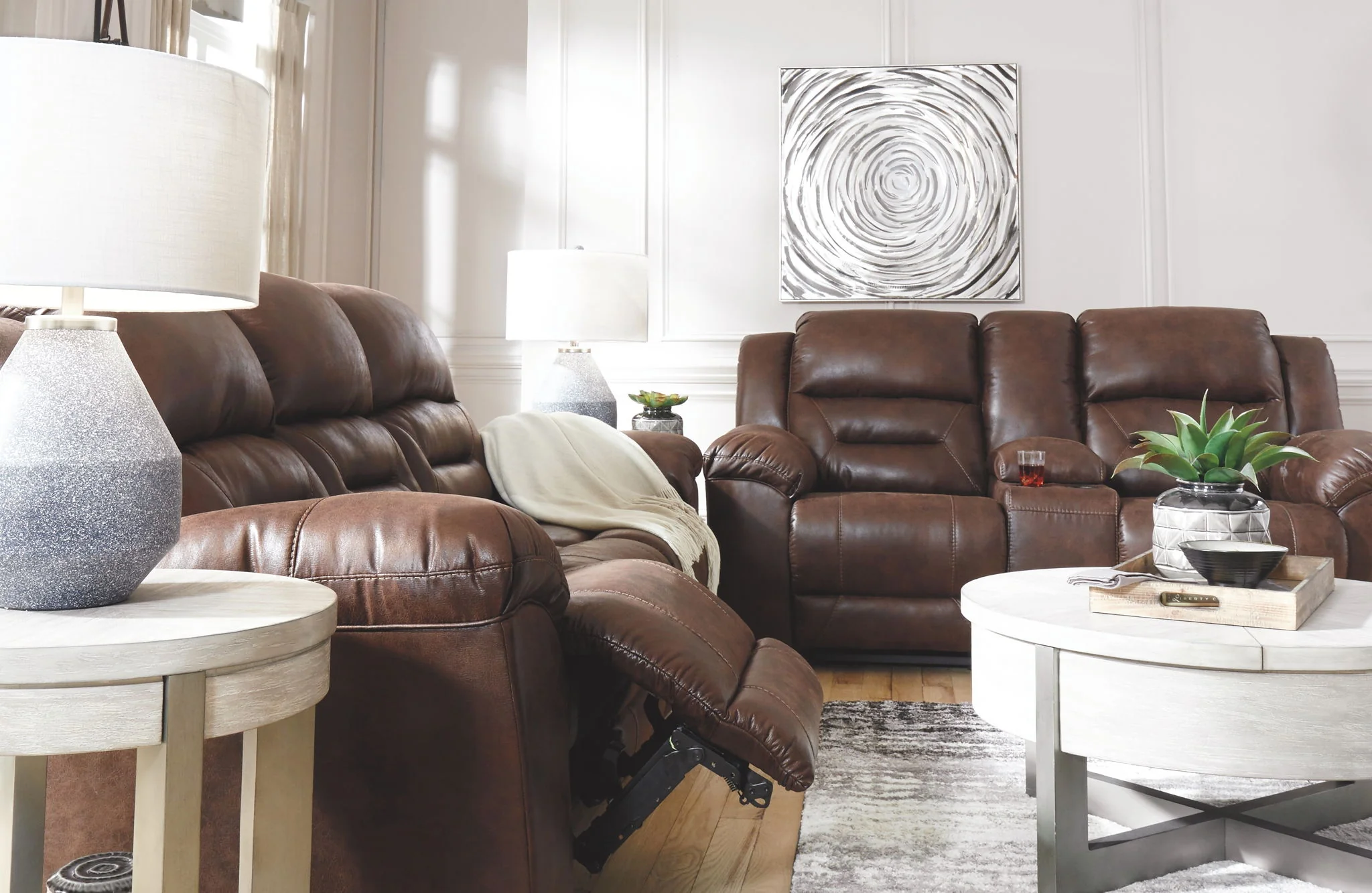 Stoneland - Reclining Living Room Set - Image 8