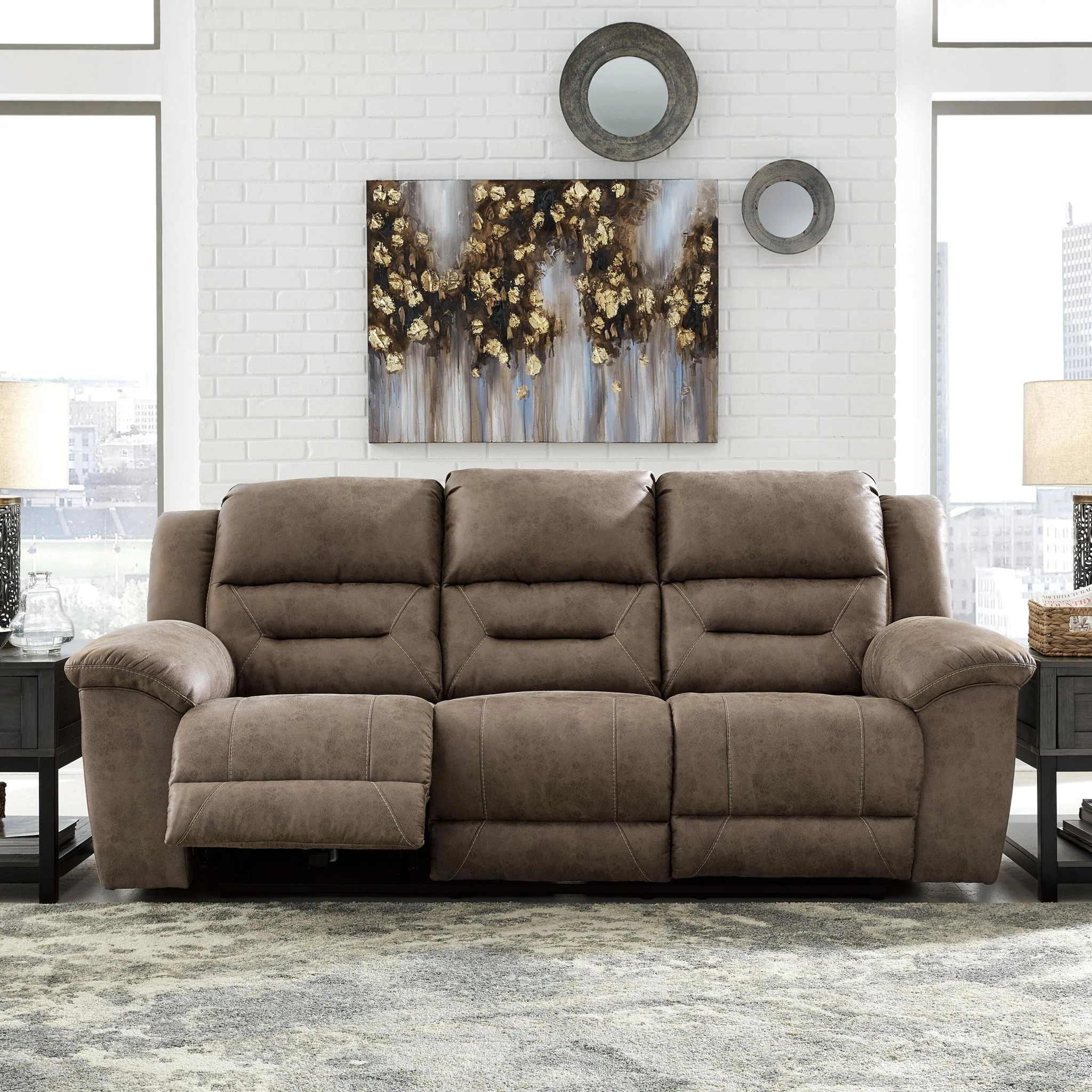 Stoneland - Reclining Sofa - Image 6