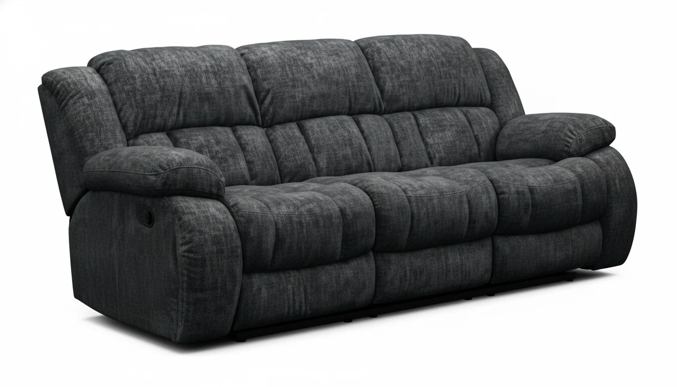 Strider Ebony Reclining Sofa - Image 2