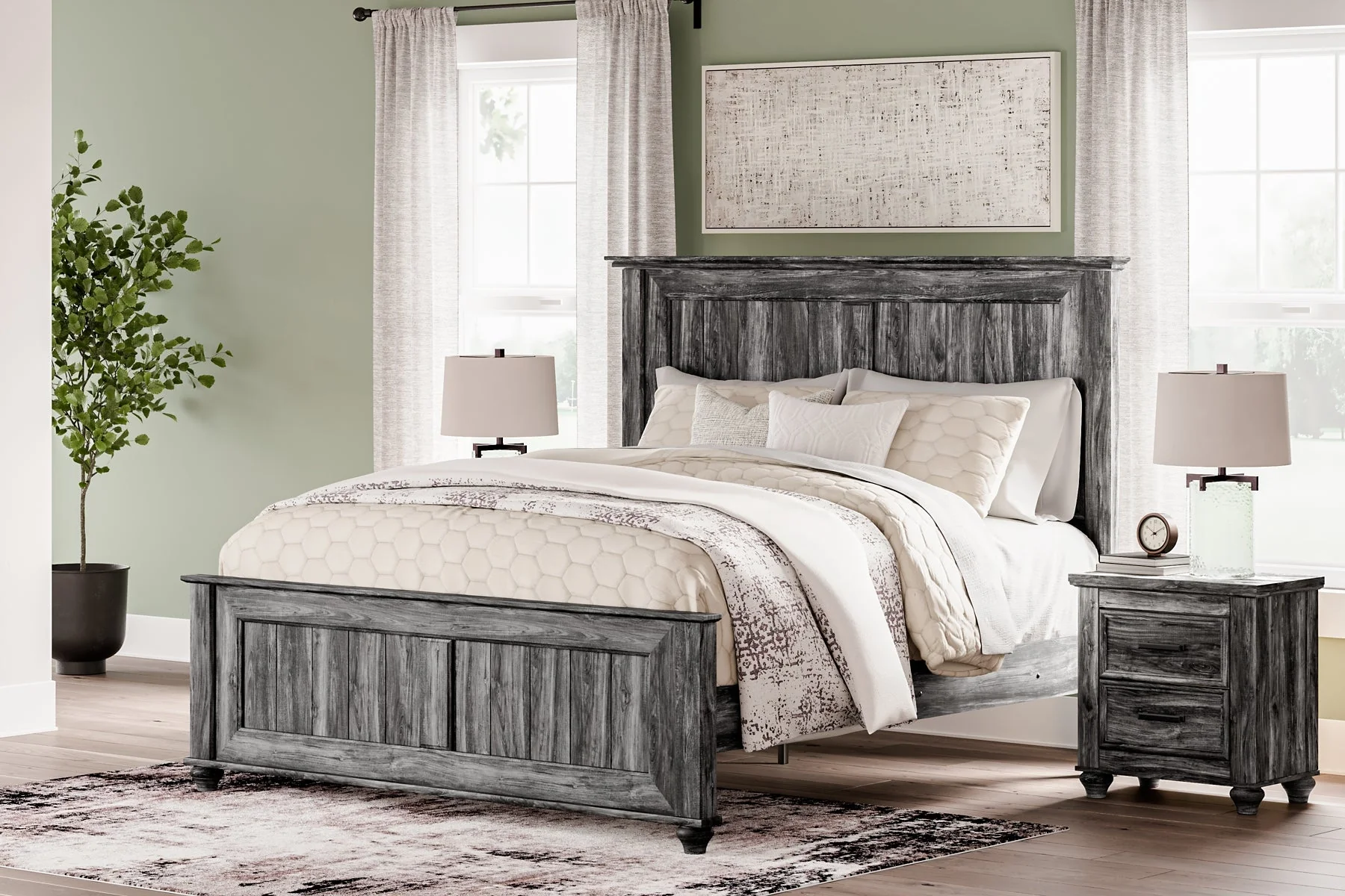 Thyven Queen Panel Bed - Image 2