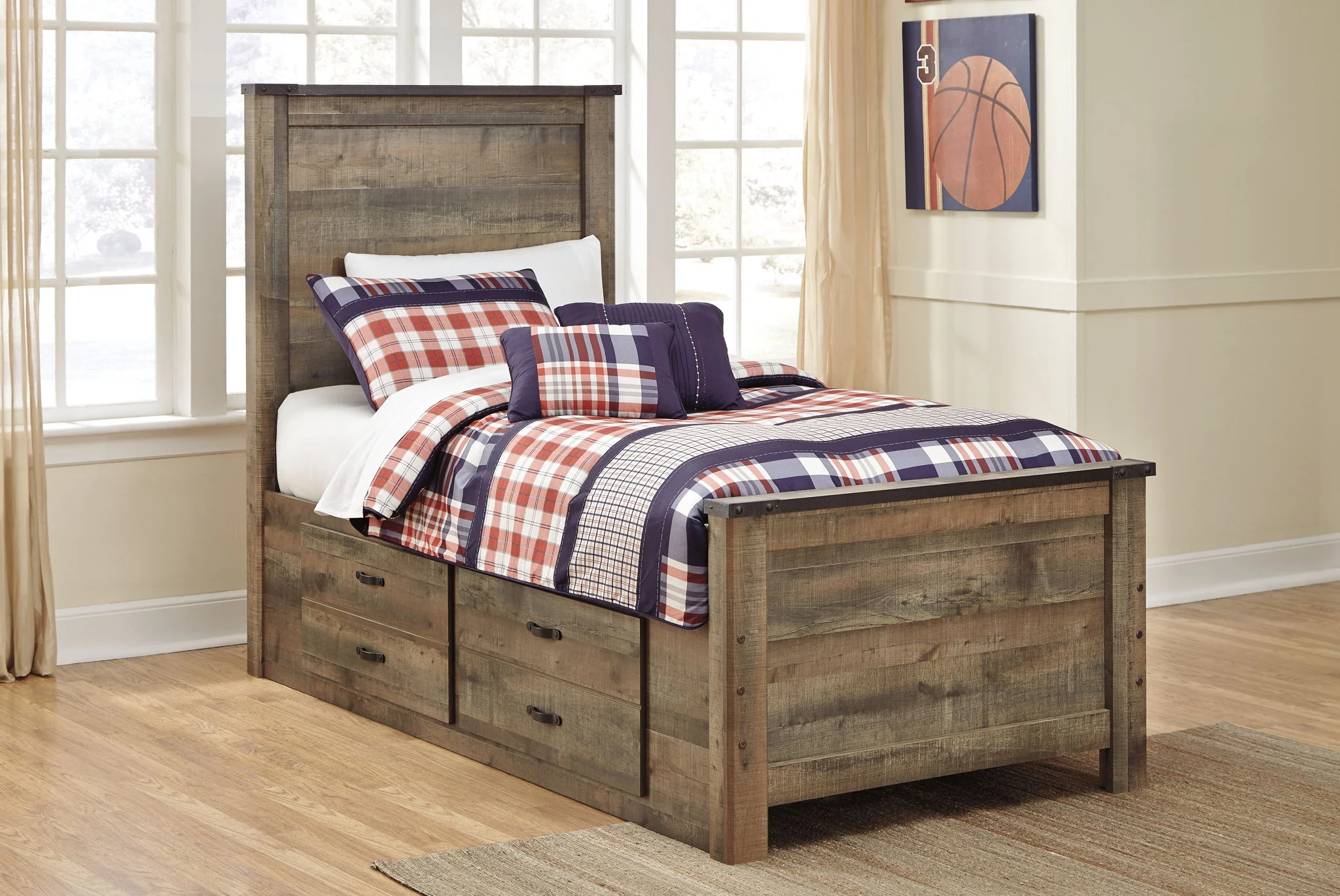 Trinell - Panel Bed - Image 10