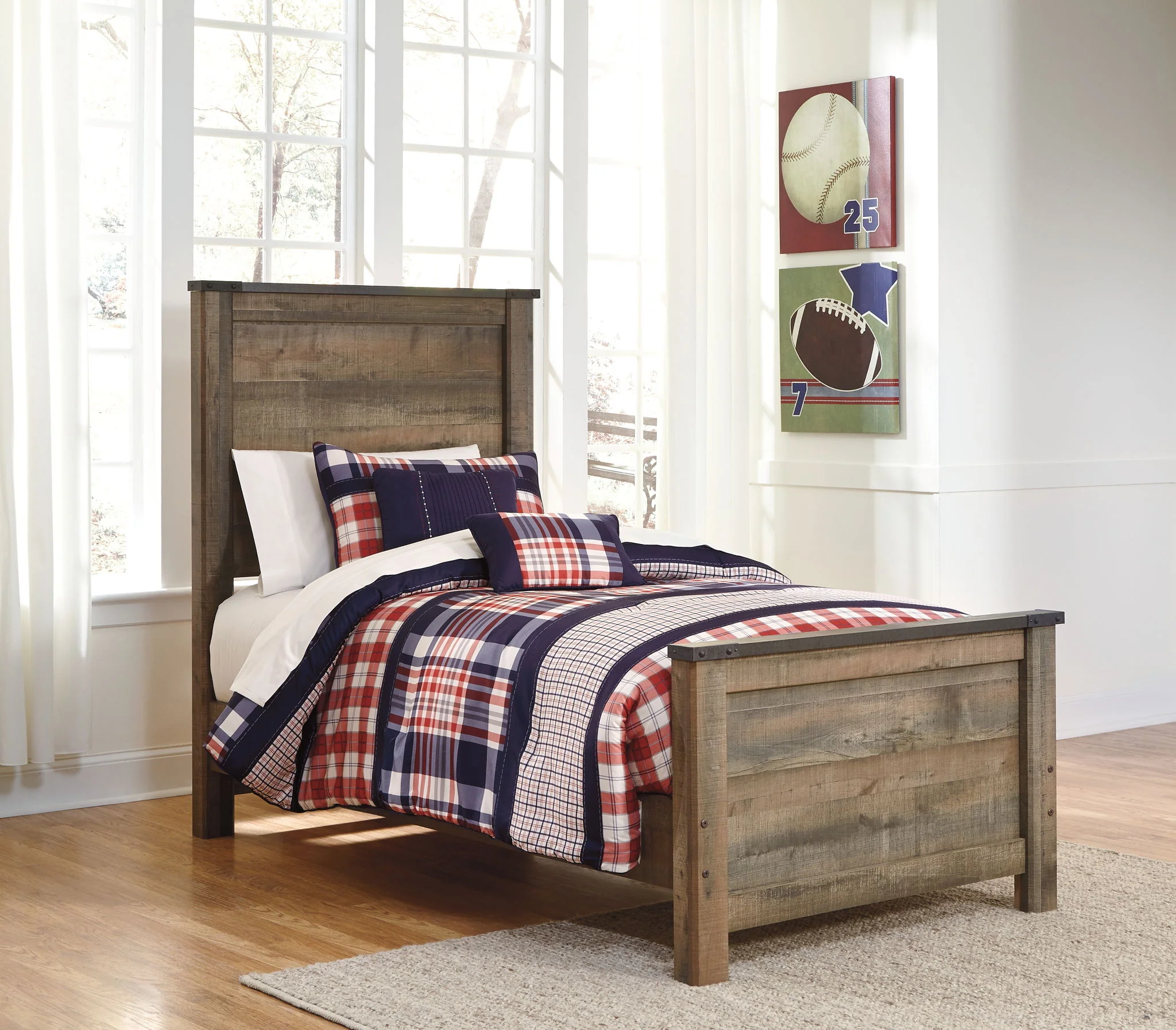 Trinell - Panel Bed - Image 13