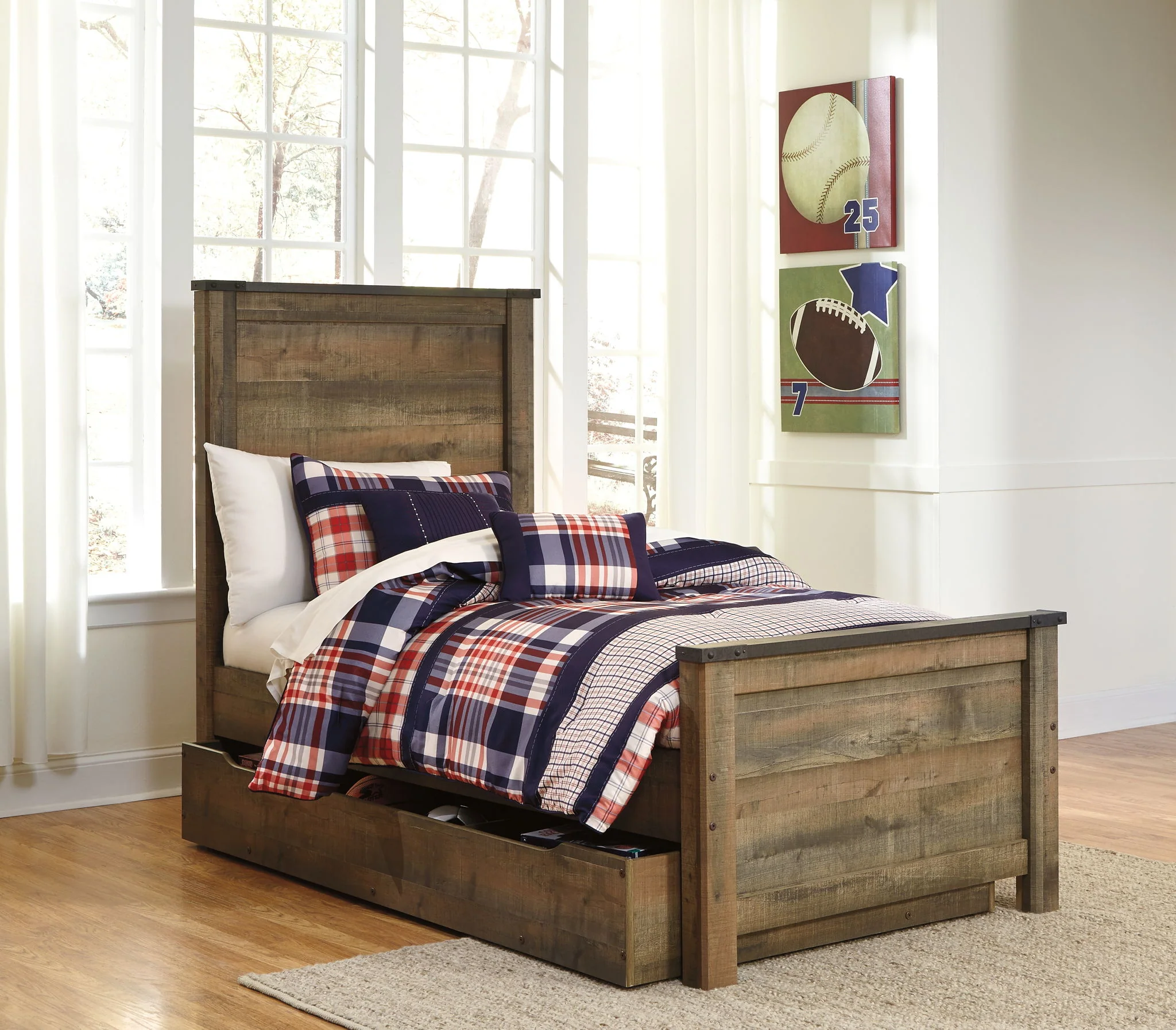 Trinell - Panel Bed - Image 14