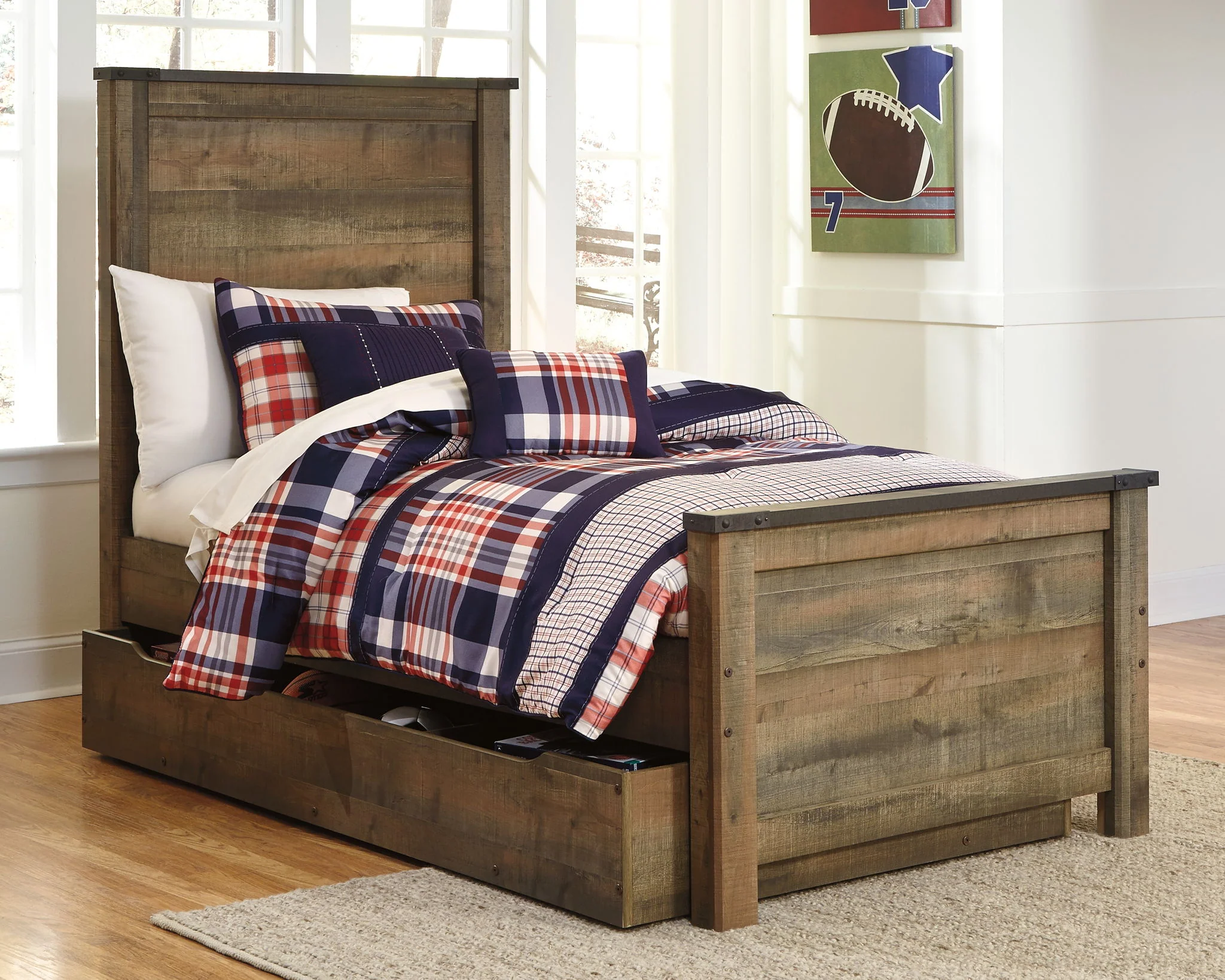 Trinell - Panel Bed - Image 16
