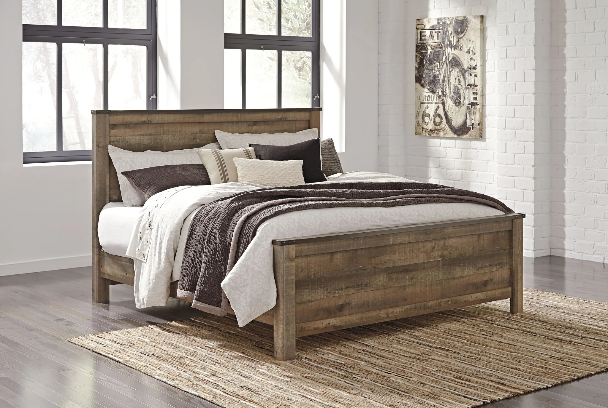 Trinell - Panel Bed - Image 9