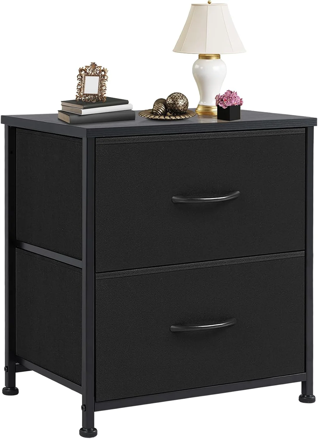 Vekner Two-Drawer Nightstand Choose Your Color! - Image 2