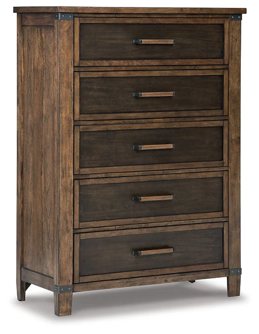 Wyattfield Five Drawer Chest - Image 2