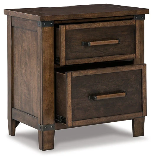 Wyattfield Two Drawer Night Stand - Image 3