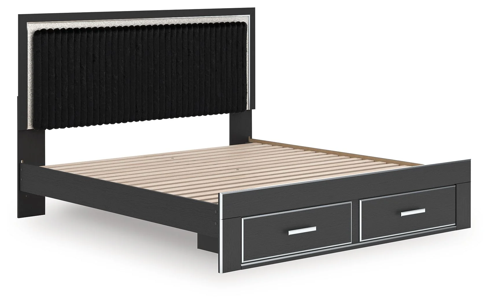 Zuraleus - Upholstered Panel Platform Storage Bed - Image 16